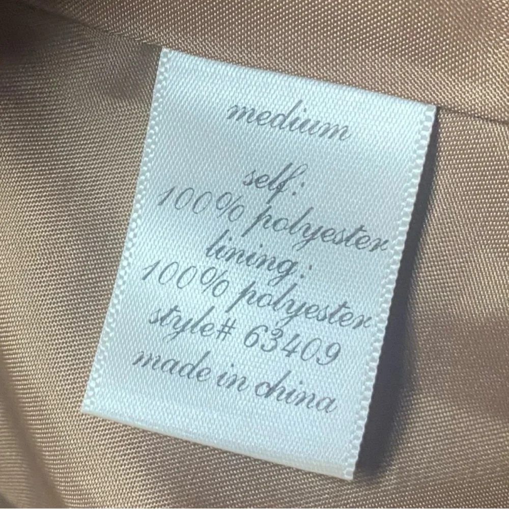 Blue Rain Vegan Suede Lined Scalloped Tan Mini Skirt